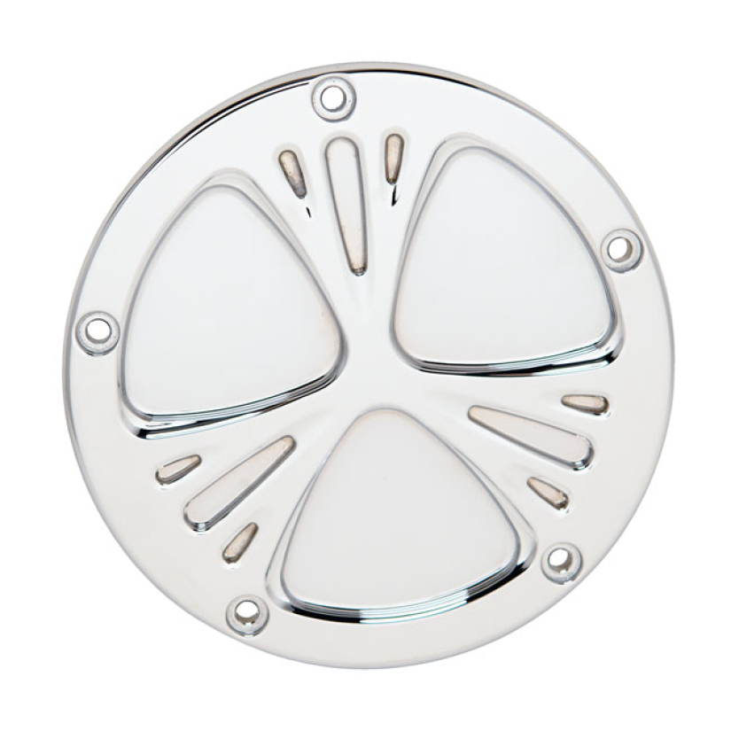 DEEP CUT DERBY COVER, CHROME 959900