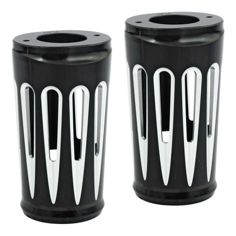 ARLEN NESS, DEEP CUT FORK BOOTS. BLACK CONTRAST MACHINED CNC MACHINED 960401