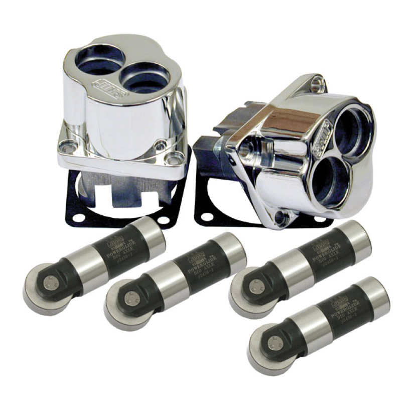JIMS, TAPPET BLOCK AND POWERGLIDE TAPPET KIT. POLISHED INCLUDES A SET 961374