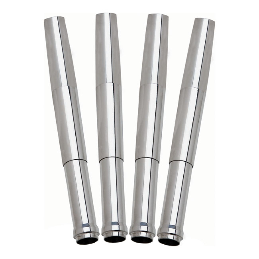 JIMS, BILLET 'A CUT ABOVE' ALUMINUM PUSHROD COVER KIT. ANO. 962009