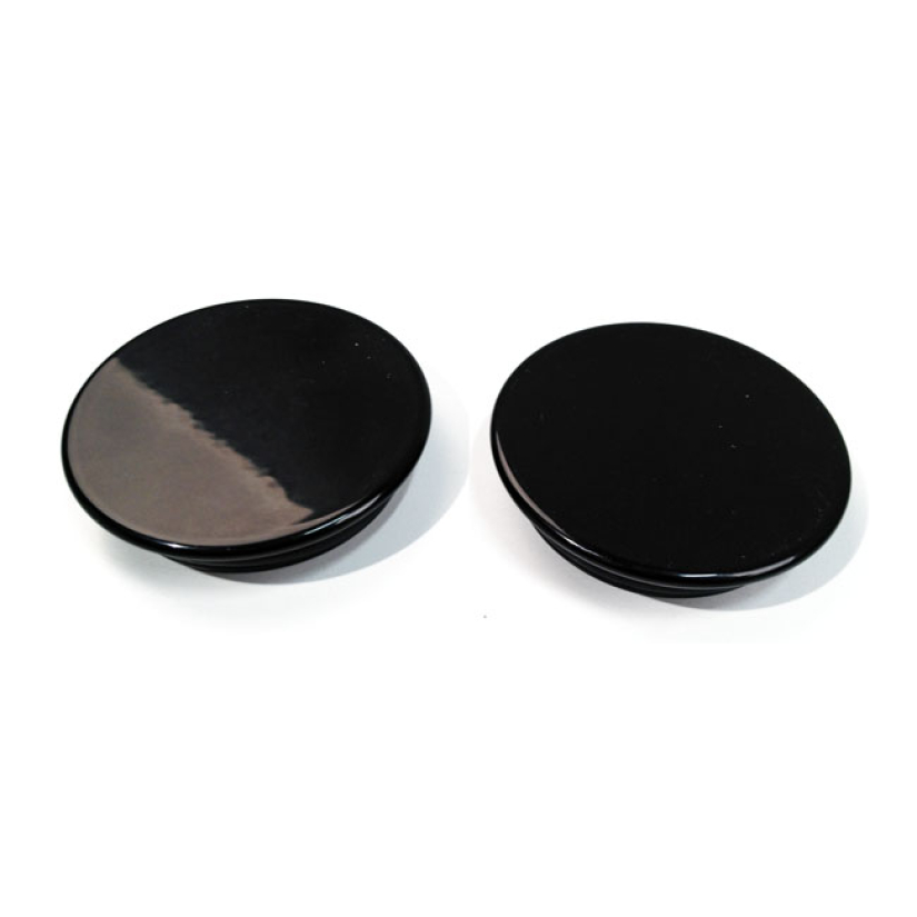 CULT-WERK, SWINGARM AXLE BOLT COVER KIT. GLOSS BLACK 963013
