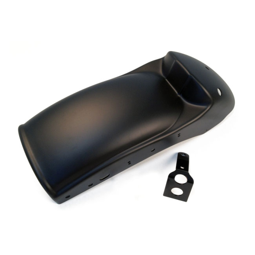 CULT-WERK, XL ''BOBBER'' REAR FENDER. MATTE BLACK UNPAINTED MATTE BLAC 963055