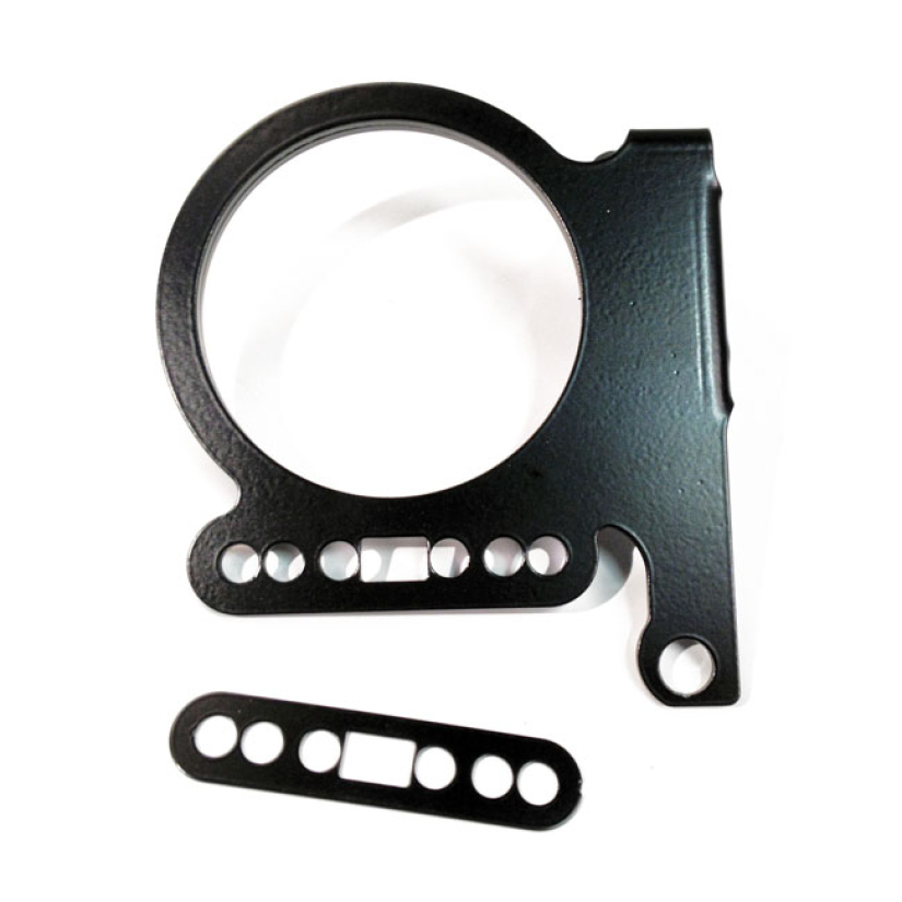 CULT-WERK, SPEEDO BRACKET XL1200X. BLACK WITHOUT SPEEDOMETER COVER CUP 963065