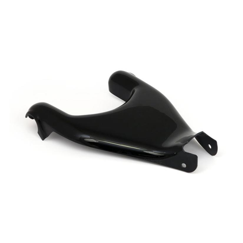 CULT-WERK, XL SPORTSTER FRAME COVER. LONG, GLOSS BLACK UNPAINTED GLOSS 963104