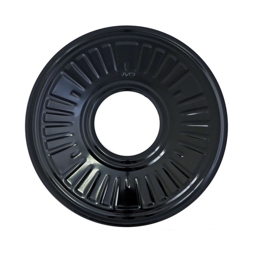 EMD WHEEL DISC TOY 17" BLACK STUNNING LOOKS INTHE RIBBED CAST ALUMINUM 964874