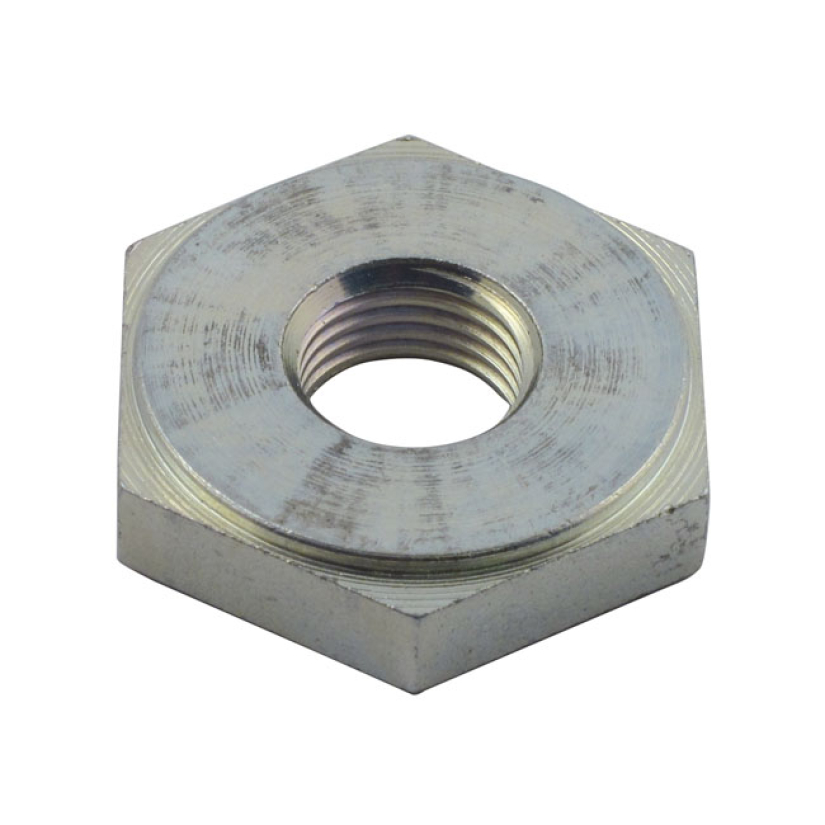 NUT, KICKSTART SHAFT USED TO INSTALL KICKSTART CRANK GEAR. OEM REPLACE 967926
