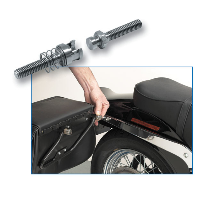 CYCLE VISIONS, BAREBACKS SADDLEBAG MOUNT KIT WITHOUT DETACHABLE SISSY 968003