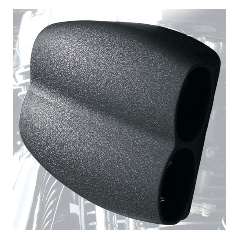CYCLE VISIONS, MOFLOW AIR CLEANER ASSEMBLY. WRINKLE BLACK MOFLOW AIR C 968279