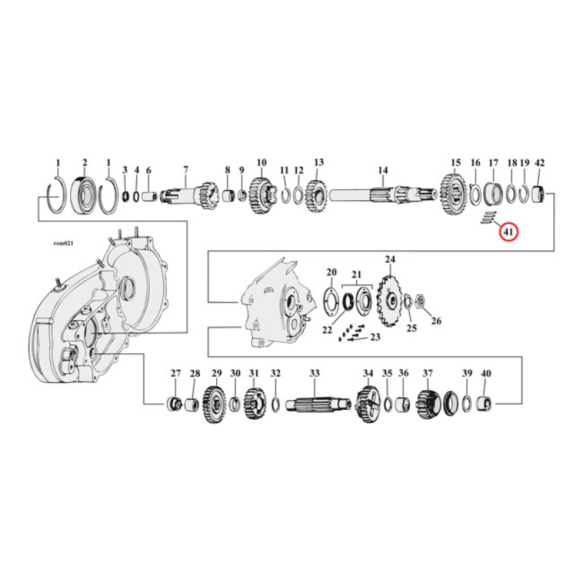 SONNAX TRANSMISSION ROLLER +.0008" 969097