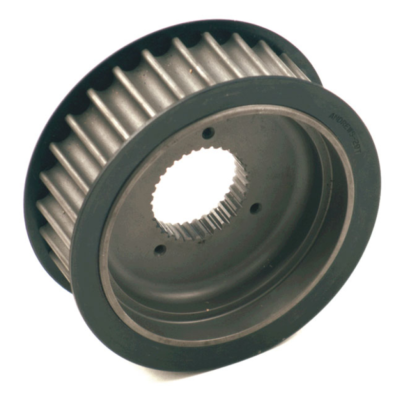 ANDREWS TRANSM. PULLEY. 29T ALUMINUM 85-E94 FLT/TOURING; FXR; SOFTAIL 970065