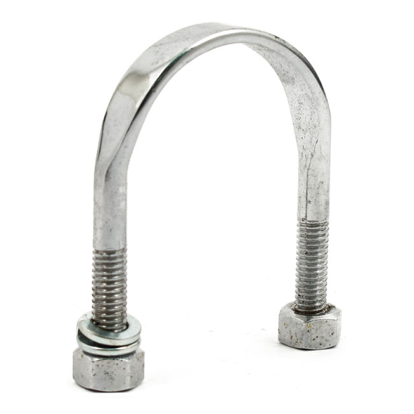 U-BOLT KIT, JIFFY BRACKET. WITH NUTS. CHROME OEM REPLACEMENT REFERENC 970115