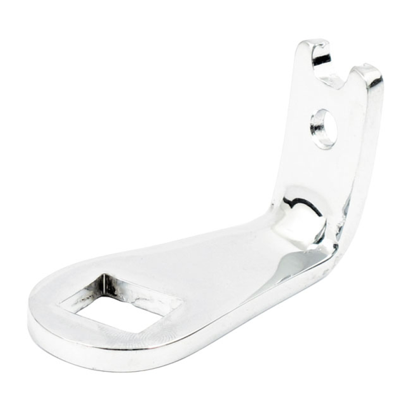WL SIDEVALVE PLATE, FOR JIFFY SPRING. CHROME STOCK STYLE CHROME REPLAC 970186