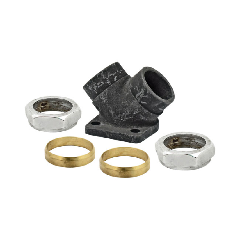 PIPE INLET WITH NUTS/PACKING RING MANIFOLD COMPLETE WITH PACKING RING 970206