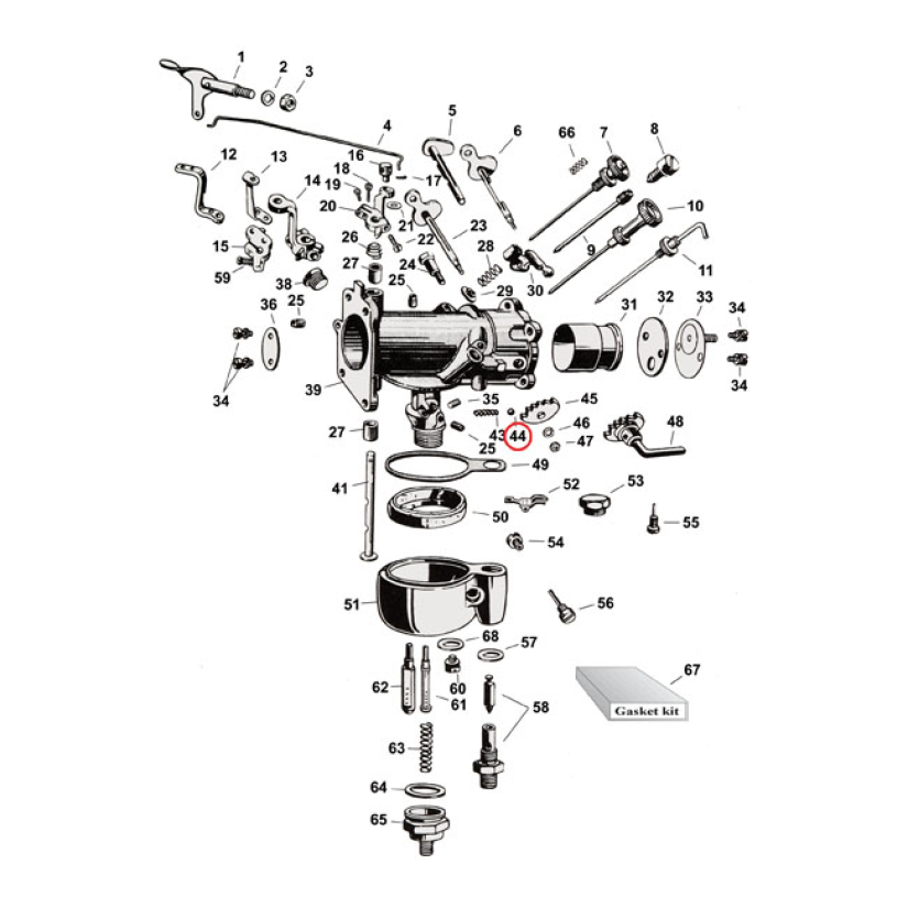 FRICTION BALL, LINKERT CARBURETORS FITS ALL LINKERT CARBS. BALL IS USE 970306