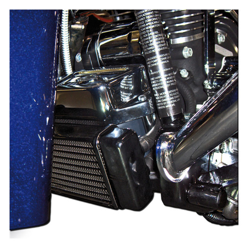 HORIZONTAL OIL COOLER, 10-ROW BLACK 970780