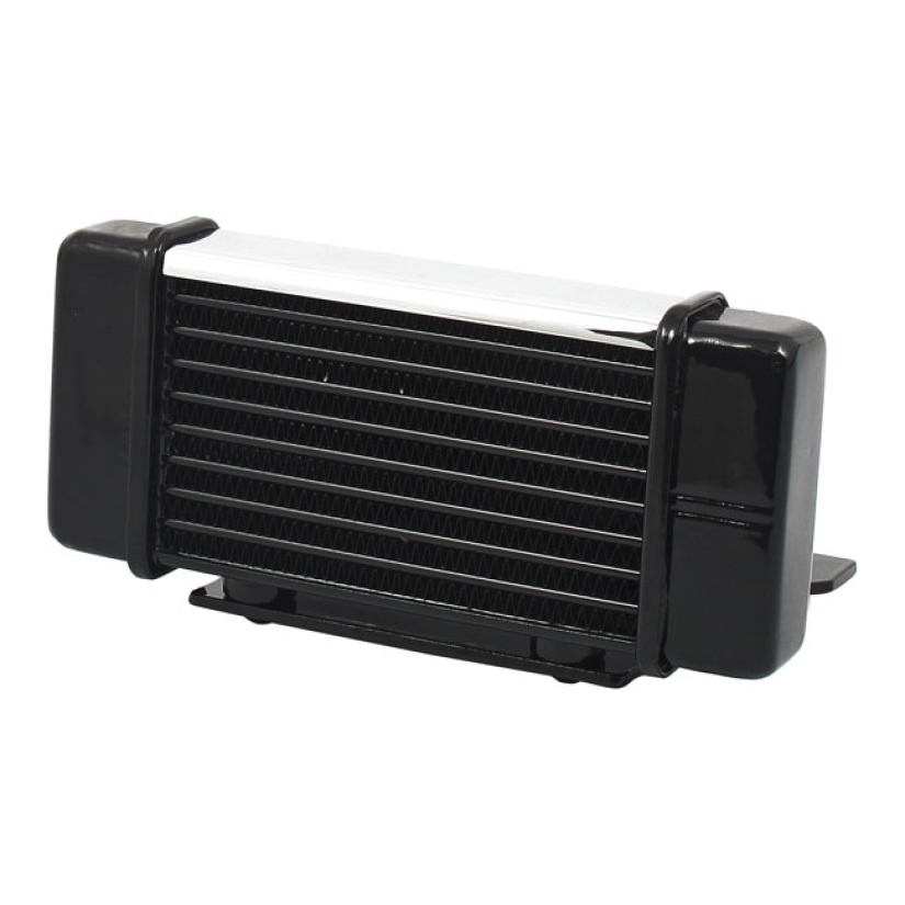 HORIZONTAL OIL COOLER, 10-ROW CHROME 970785