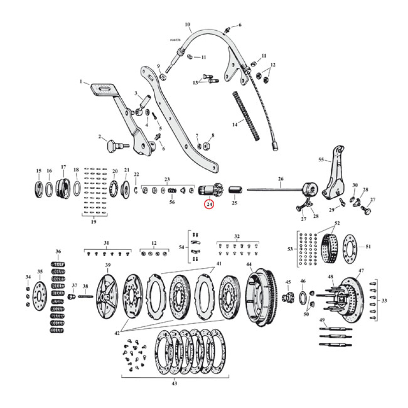 CLUTCH GEAR, TRANSM. 14T 971277