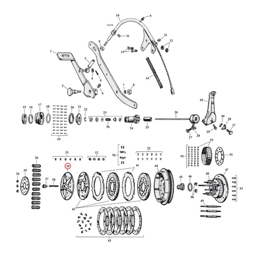 RELEASE DISC, CLUTCH 971283