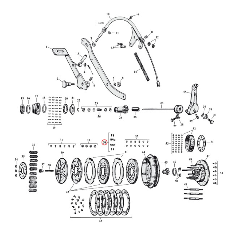 BUFFER ASSY, CLUTCH DISC 1 USED; STEEL CLUTCH PLATE ANTI-VIBRATION BUF 971296