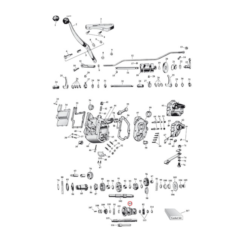 EASTERN COUNTERSHAFT GEAR 971413