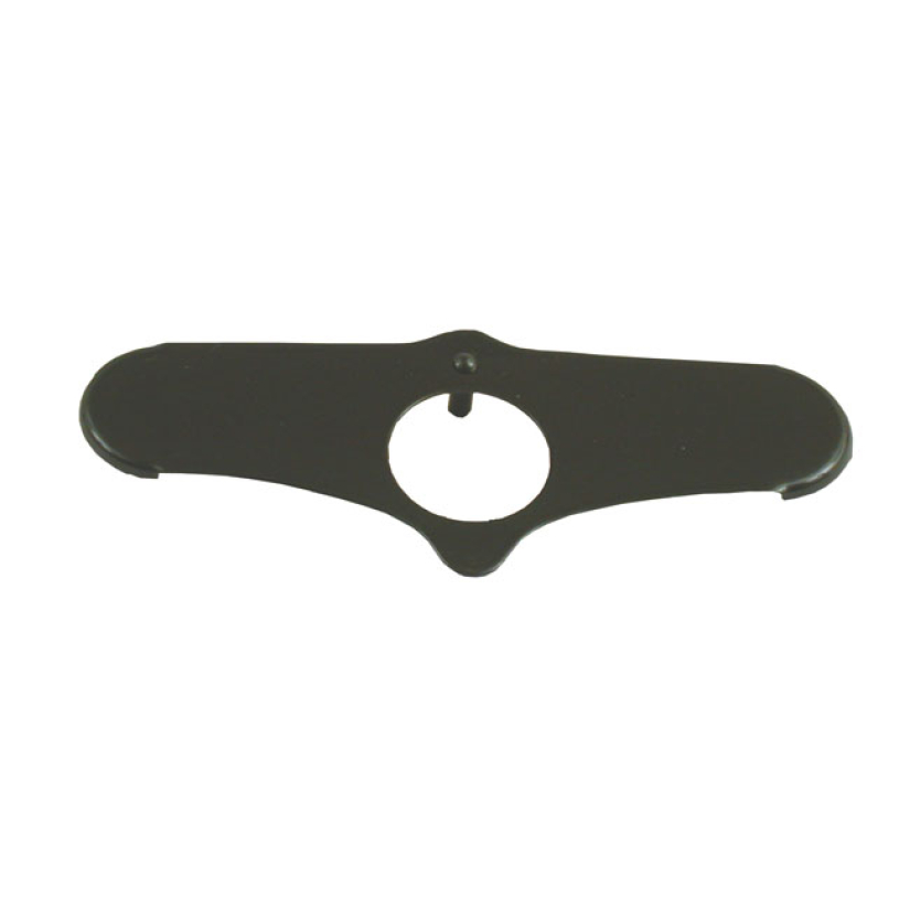 LOCKPLATE, NEGATIVE OFFSET SPRINGER FORK STEM NUT. BLACK FOR NEGATIVE 971462