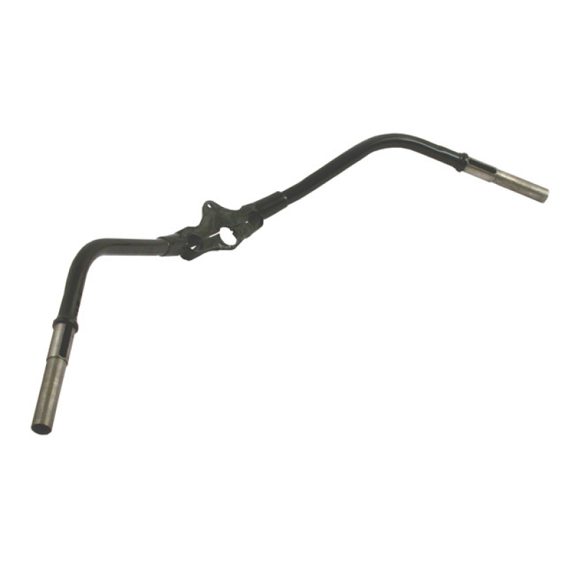 EARLY SPRINGER HANDLEBAR, OFFSET, CHROME STANDARD ALL EARLY H-D WITH O 971528