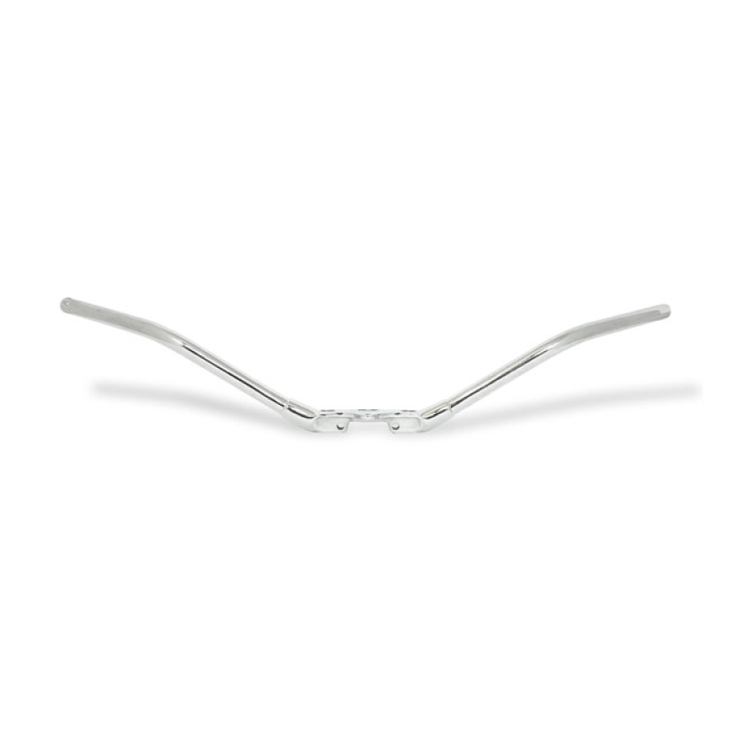 EARLY SPRINGER HANDLEBAR, OFFSET, CHROME BUCKHORN; FOR EXTERNAL THROTT 971543