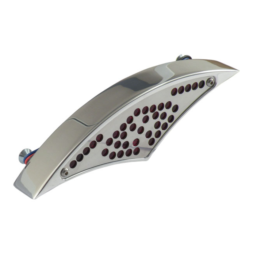 CPV, KILLER MOON LED TAILLIGHT. POLISHED - POLISHED ALUMINUM BODY  - S 973009