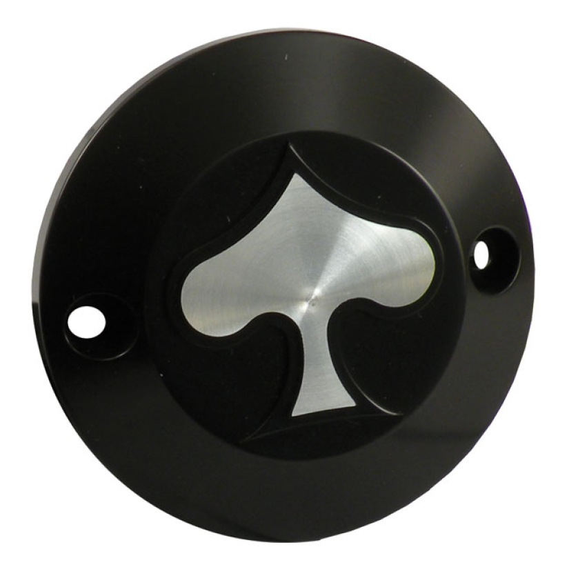 CPV, POINT COVER ''SPADE''. BLACK CC BLACK POWDER COATED CNC MACHINED 973017