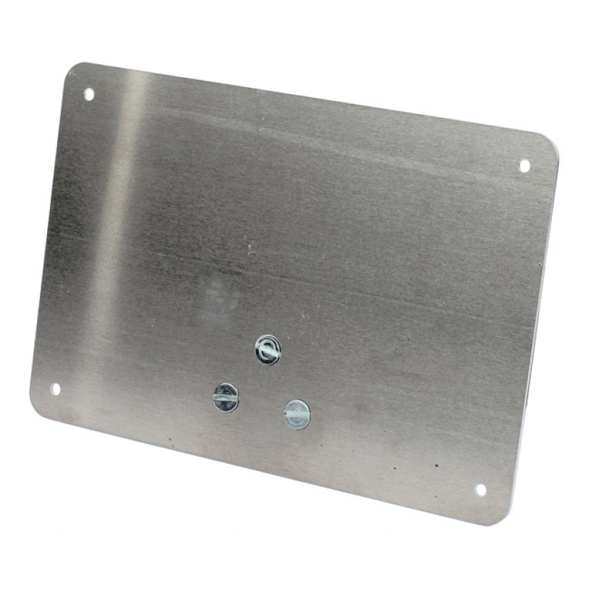CPV, LICENSE PLATE BRACKET FENDER MOUNT. EU PLATES FENDER MOUNT; WITH 973065