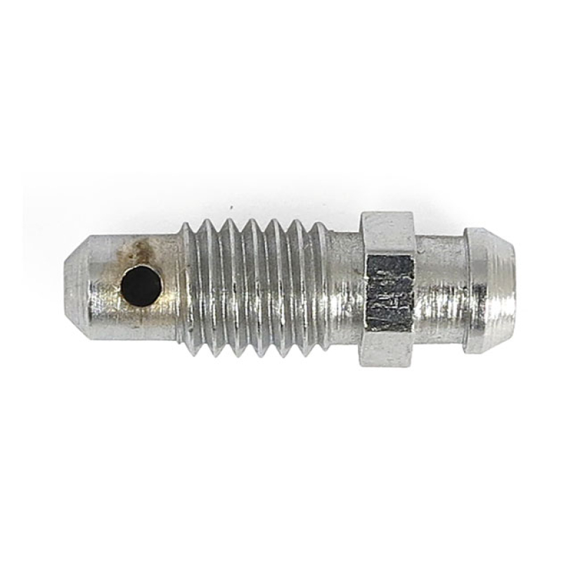 BRAKE BLEEDER SCREWS CHROME; 8MM X 1.25 X 23.8 975244