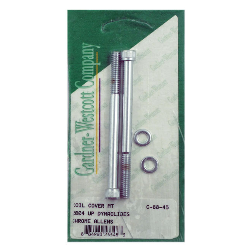 GARDNER-WESTCOTT, COIL COVER MOUNT SET. ALLENHEAD CHROME. REPLACEMENT 975964