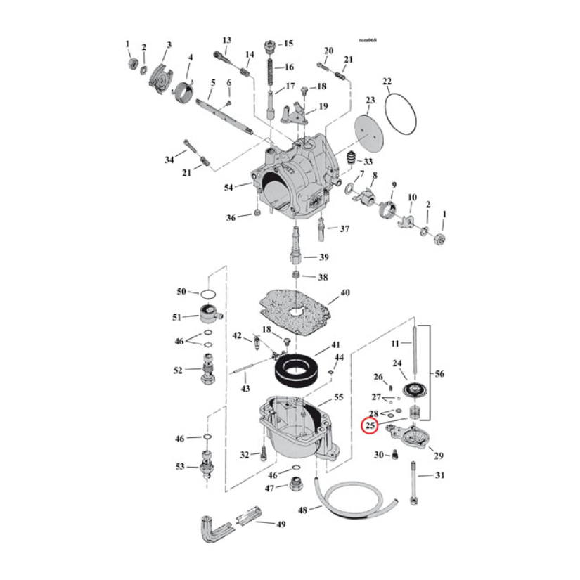 S&S, SPRING, DIAPHRAGM ACC PUMP E/G CARBS 977879