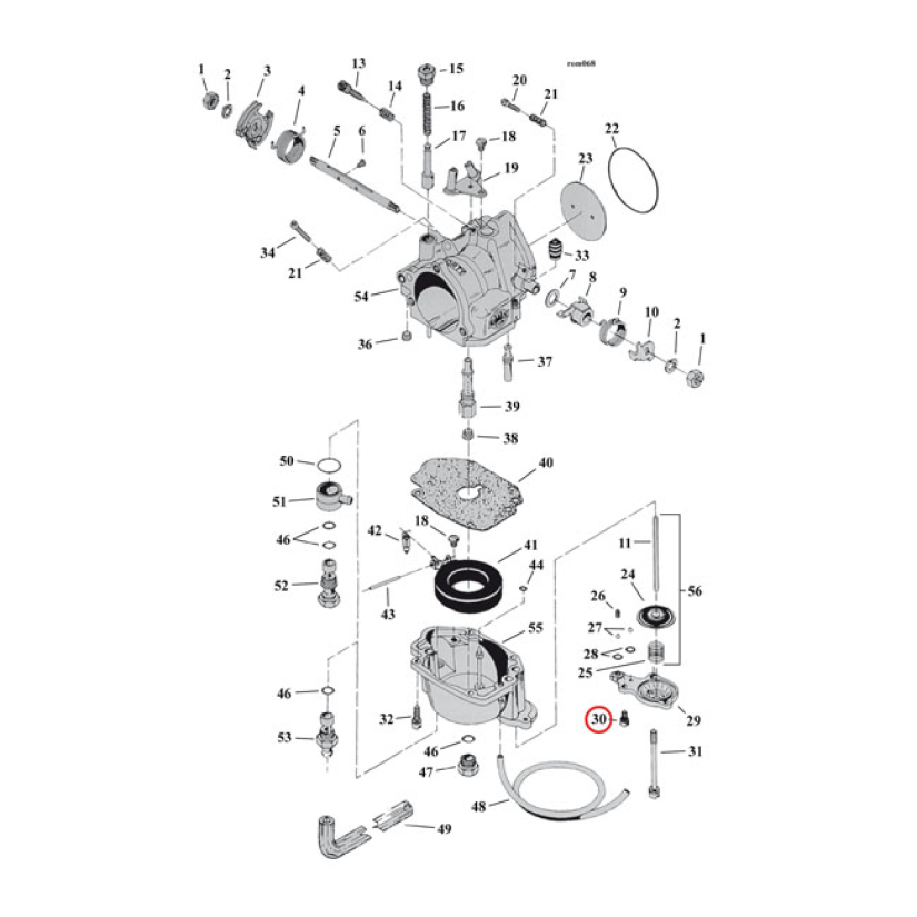S&S SCREW, ACC PUMP CAP 977880