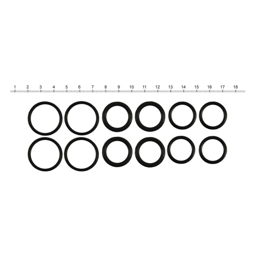 S&S, PUSHROD COVER SEAL KIT. RUBBER 977966