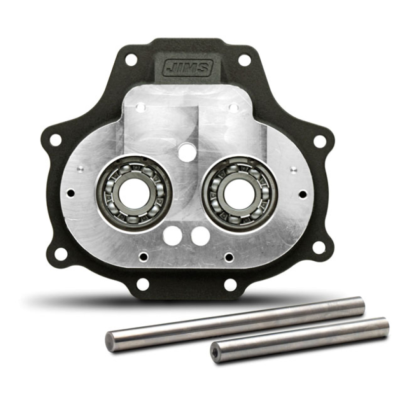 JIMS, 6-SPEED ''BIG BEARING'' TRAPDOOR. BLACK A TRANSMISSION TRAPDOOR 978610