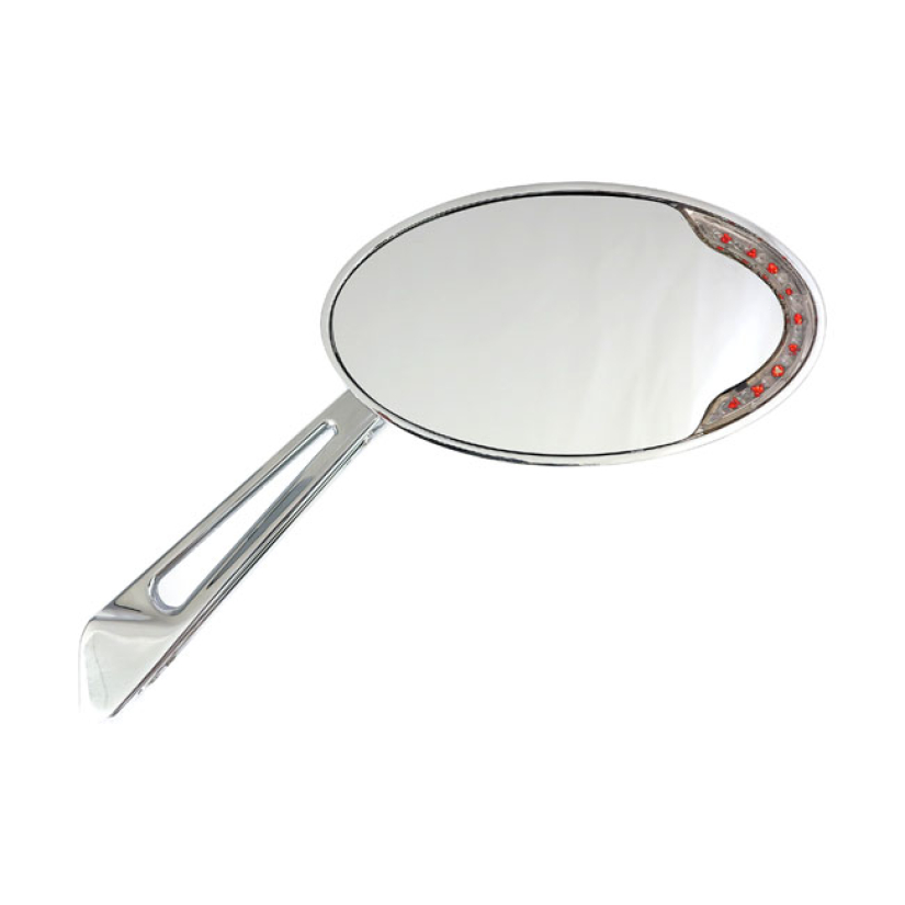 CATEYE LED TURN SIGNAL MIRROR SET. CHROME 980827