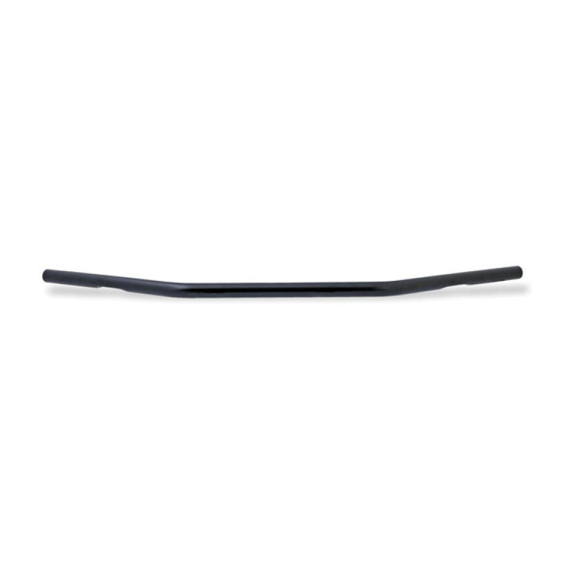 TRW, 1" DRAGBAR LONG HANDLEBAR BLACK ABE BLACK POWDER COATED STEEL. AB 981933