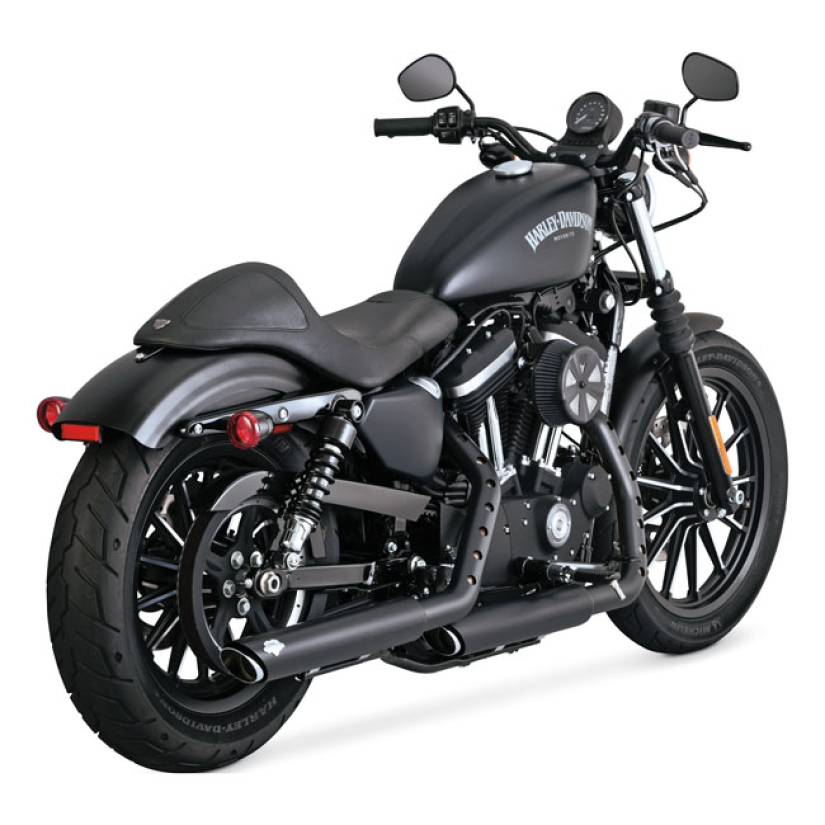 V&H TWIN SLASH 3 INCH SLIP ONS, BLACK 981951