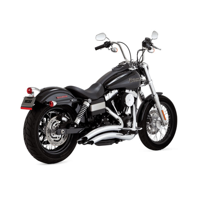 VANCE & HINES, 2-1/2" BIG RADIUS 2-2 EXHAUST. CHRO 982460