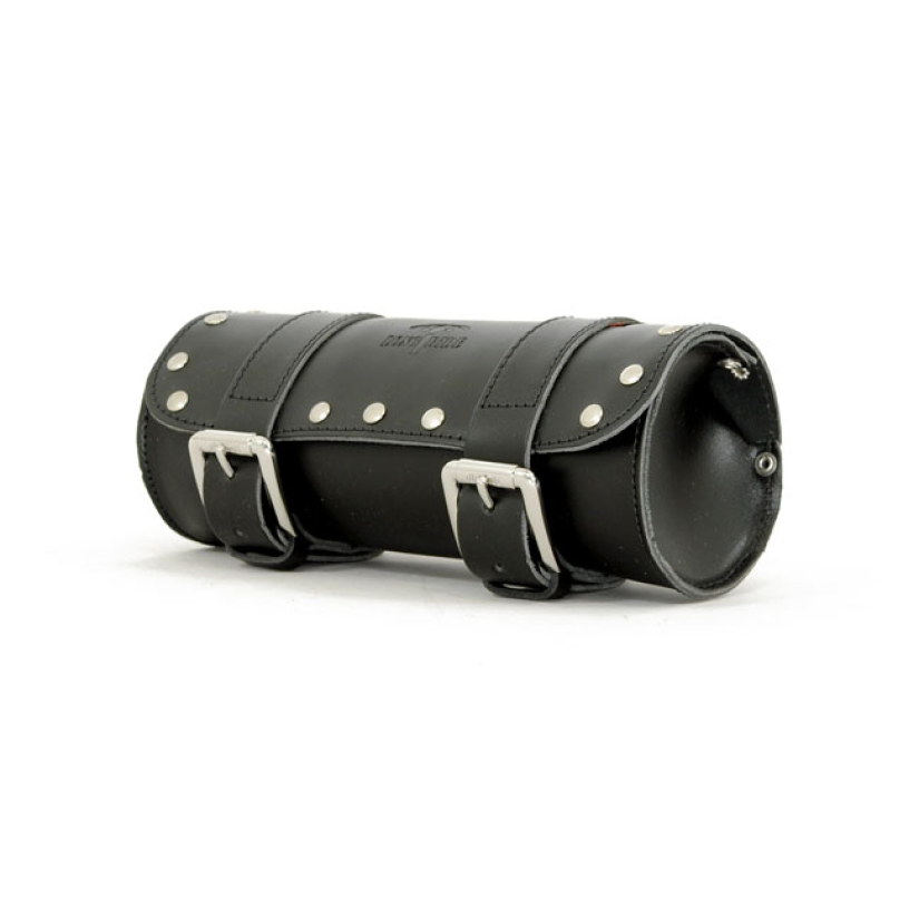 LONGRIDE, GENUINE LEATHER TOOL ROLL 2L. STUDDED BLACK 986393
