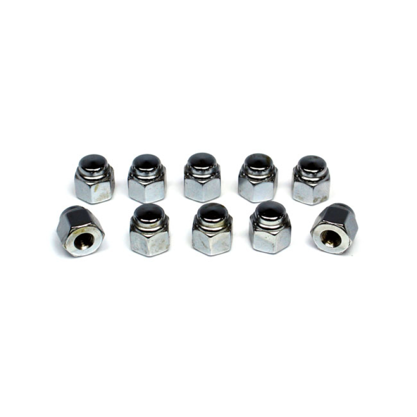 COLONY, CAP NUTS 8-32 CHROME PLATED  UNIVERSAL 989000