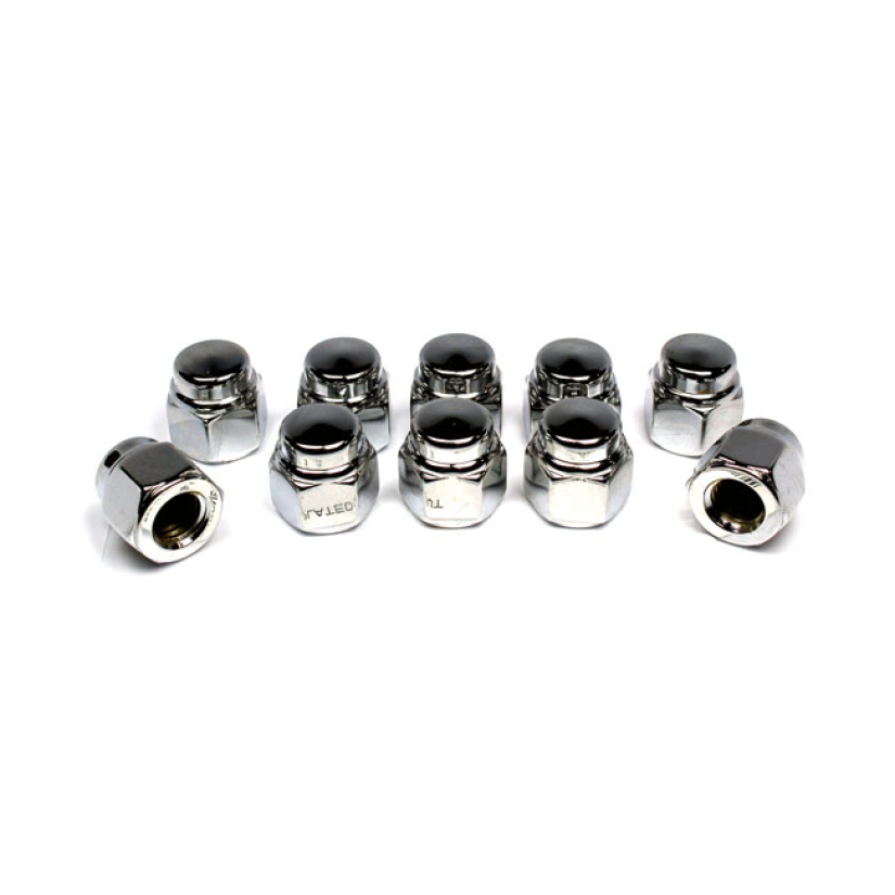 COLONY, CAP NUTS 7/16-14 CHROME PLATED UNIVERSAL 989011