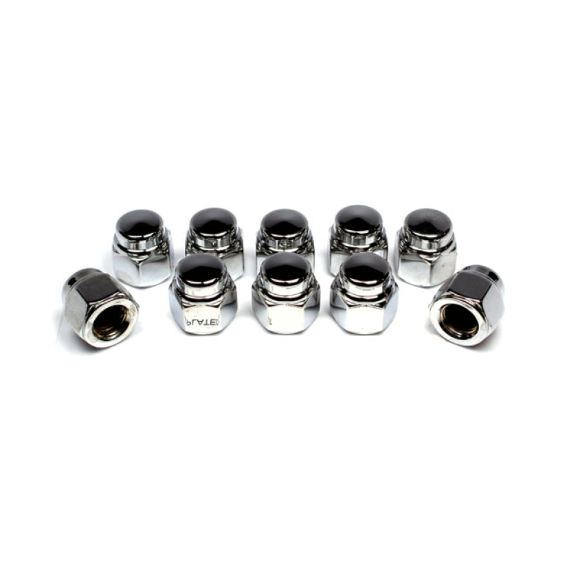 COLONY, CAP NUTS 7/16-20 CHROME PLATED UNIVERSAL 989012