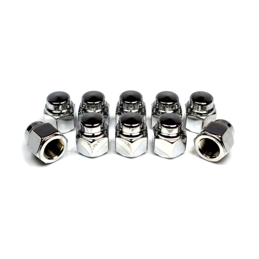 COLONY, CAP NUTS 1/2-20 CHROME PLATED  UNIVERSAL 989014