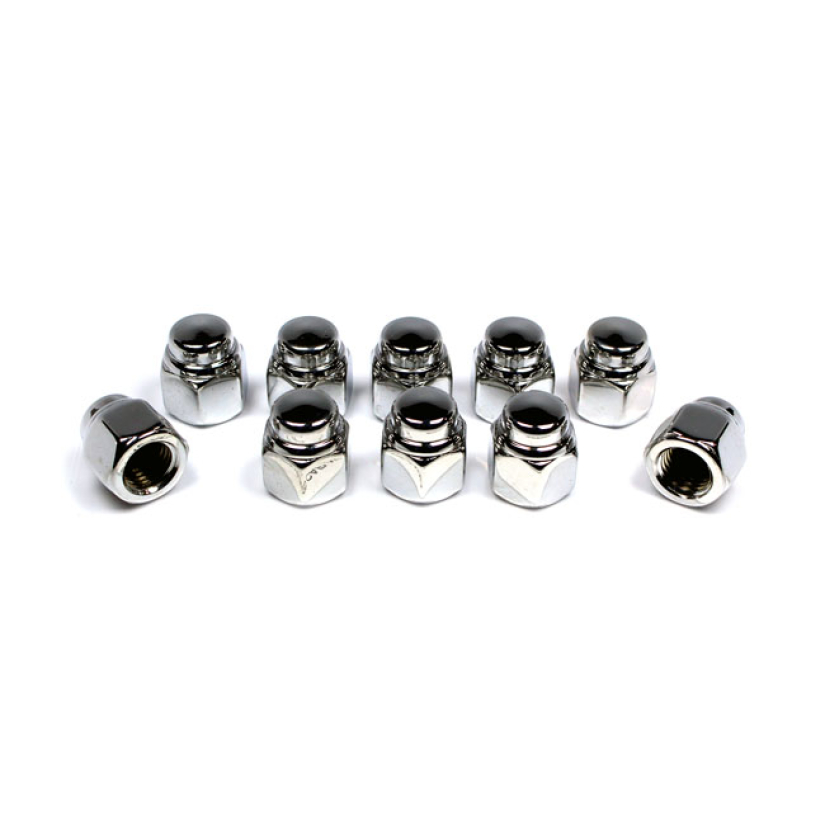 COLONY, CAP NUTS M10 (1.25) CHROME PLATED 10MM UNIVERSAL 989017