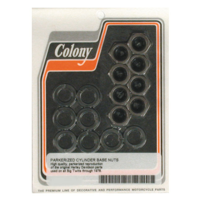 SYLINTERIN ALAP. MUTTERIT & ALUSLEVYT BT 30-78 PARKERIZED. 989108
