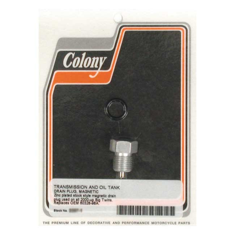COLONY OIL DRAIN PLUG, MAGNETIC 989295