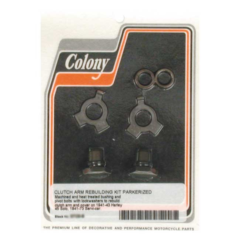 COLONY, CLUTCH ARM REBUILD KIT. PARKERIZED BLACK PARKERIZED FINISH. IN 989314
