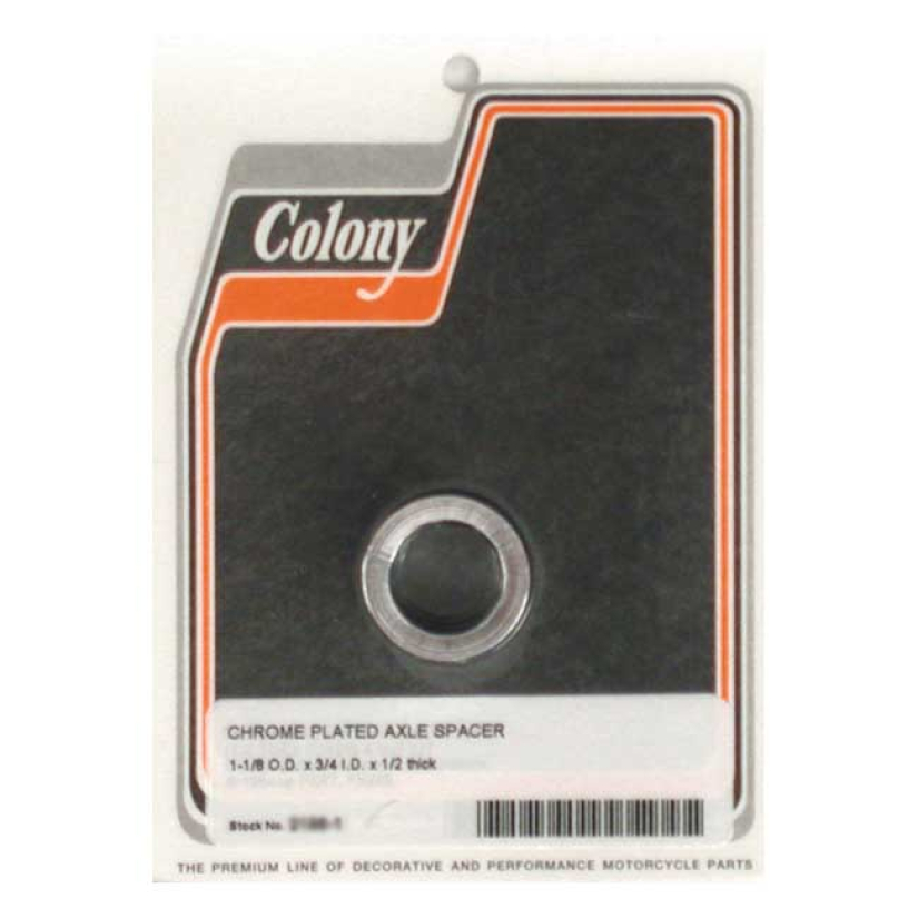 COLONY UNIV. AXLE SPACER 1/2 INCH LONG 989444